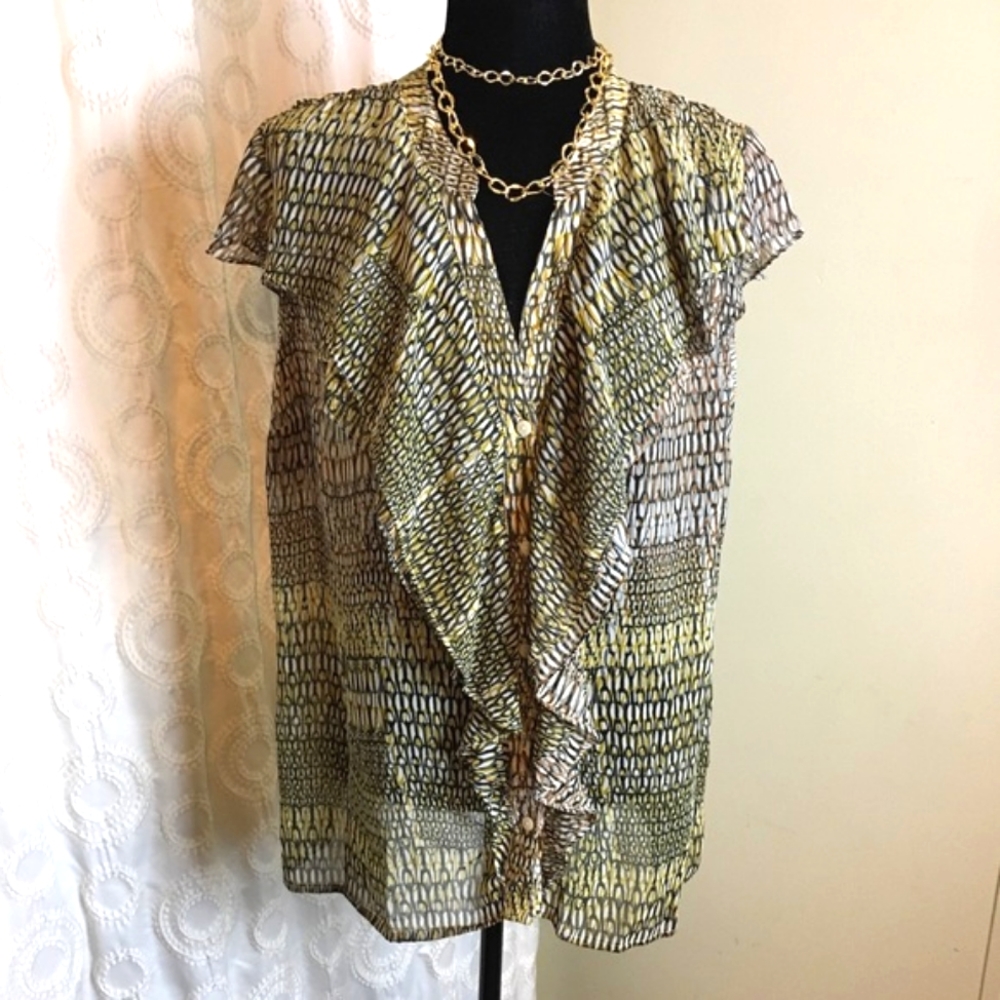 Worthington Blouse Sz XL